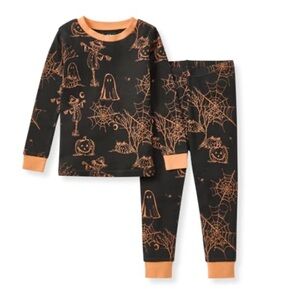 BURT'S BEE Baby 2-PC Halloween PJ set size 24M